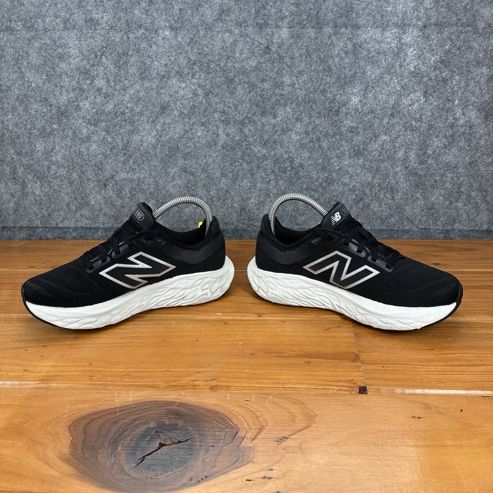 New Balance Fresh Foam X 880v14 Womens 7 Black White Running Shoes W880K14 - Picture 8 of 16